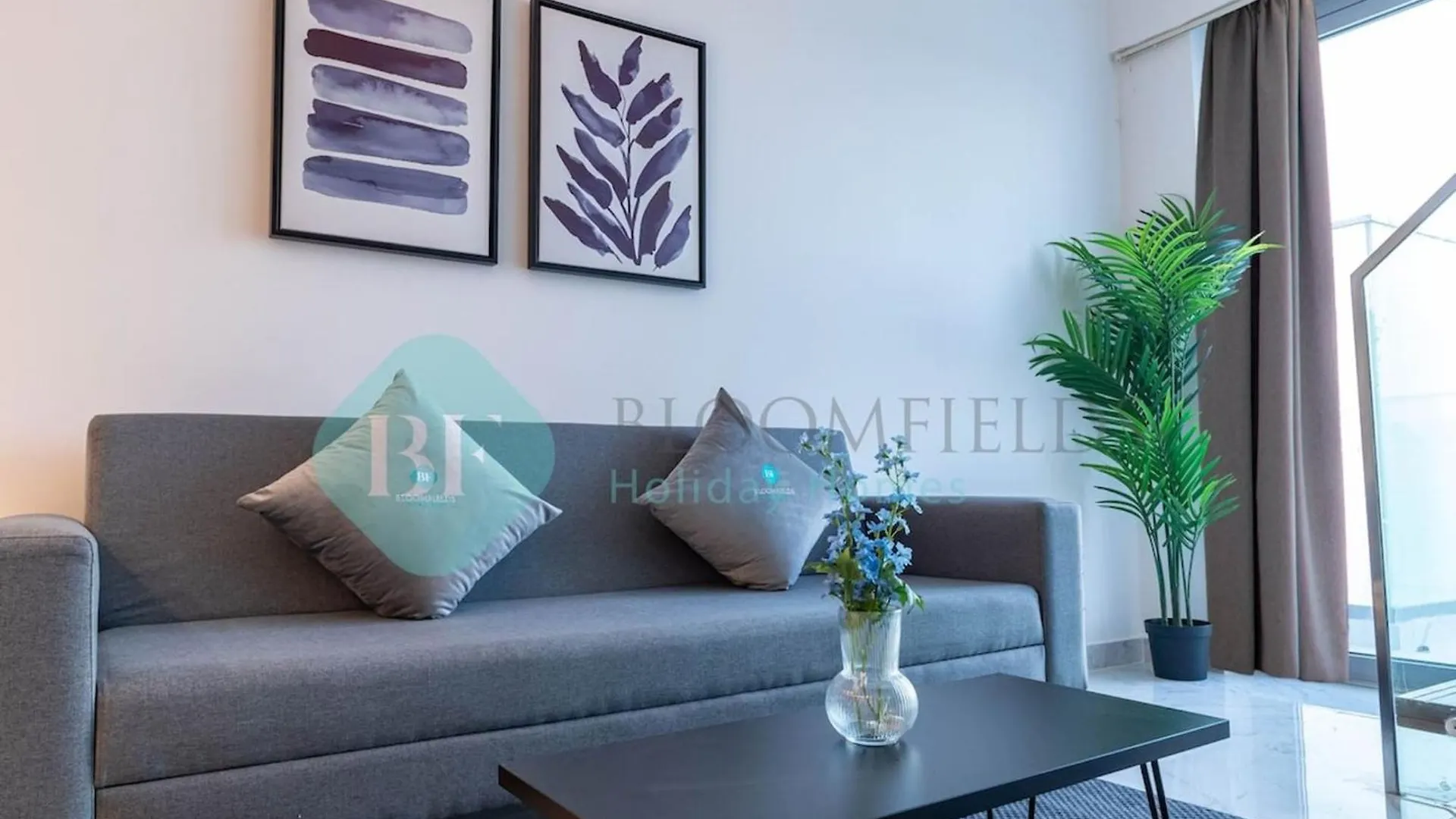 아파트 Bloomfields Elegant 2Br In Oasis Masdar City 아부다비 아랍에미리트